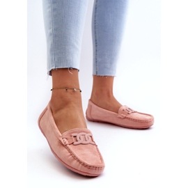 Ekologiset naisten vaaleanpunaiset naiset, joilla on koriste vaaleanpunainen 4