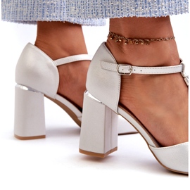 Vinceza Hopeiset Aniya korkeakorkoiset sandaalit kuutiozirkonialla hopea 4