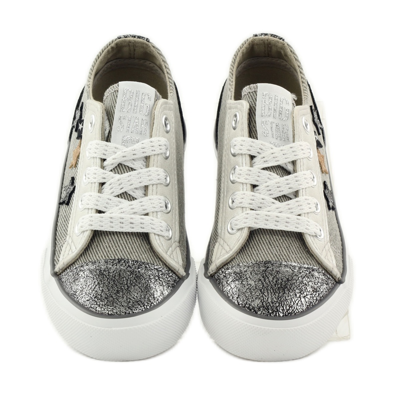 Big star 374069 sidotut tennarit harmaa 4