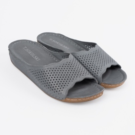 T.Sokolski Nahkaharmaa flip flops 3