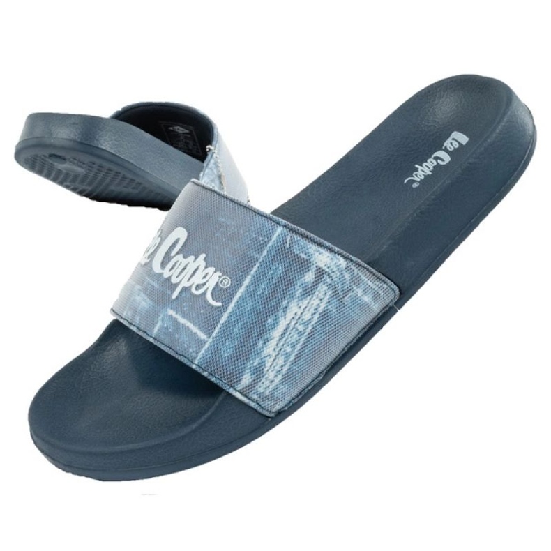 Lee Cooper LCW-25-42-3544M Blue Flip Flops sininen 1