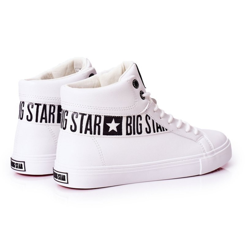 Miesten lenkkarit Low Big Star High White EE174340 valkoinen 4