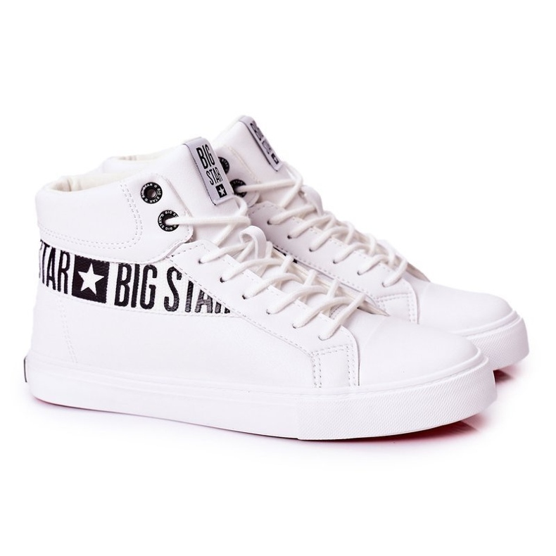 Miesten lenkkarit Low Big Star High White EE174340 valkoinen 3