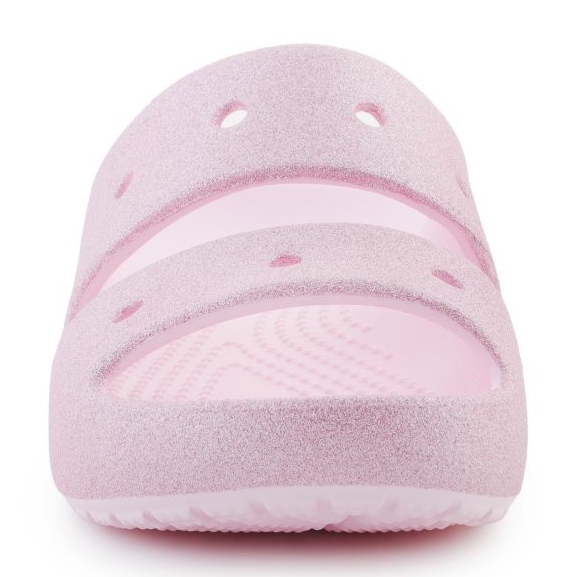 Crocs Classic Glitter Sandaali V2 209705-6W vaaleanpunainen 1