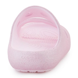 Crocs Classic Glitter Sandaali V2 209705-6W vaaleanpunainen 3