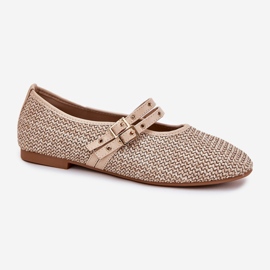 Balleriinit punoksilla ja beige -raidoilla 4
