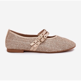 Balleriinit punoksilla ja beige -raidoilla 8