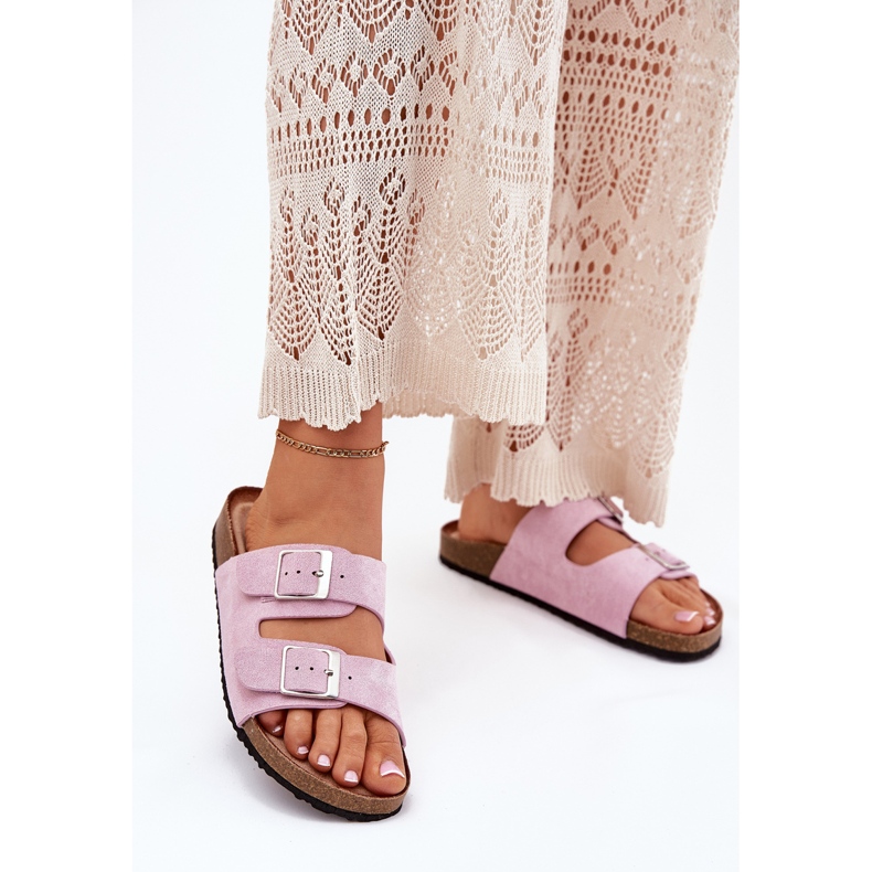 Naisten flip flops Cork -alustalla Lavender -soljet violetti 2