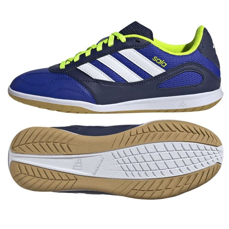 Adidas Super Sala III JR5401 -jalkapallokengissä sininen 1