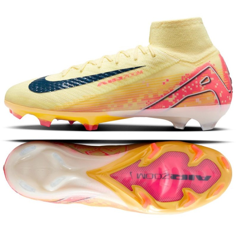 Nike Zoom Mercurial Superfly 10 Elite KM FG FQ8692-800 jalkapallokengät oranssi 1