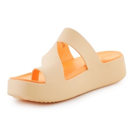 Flip-flops Crocs Getway Platform Toe Loop 210834-78Z oranssi 4