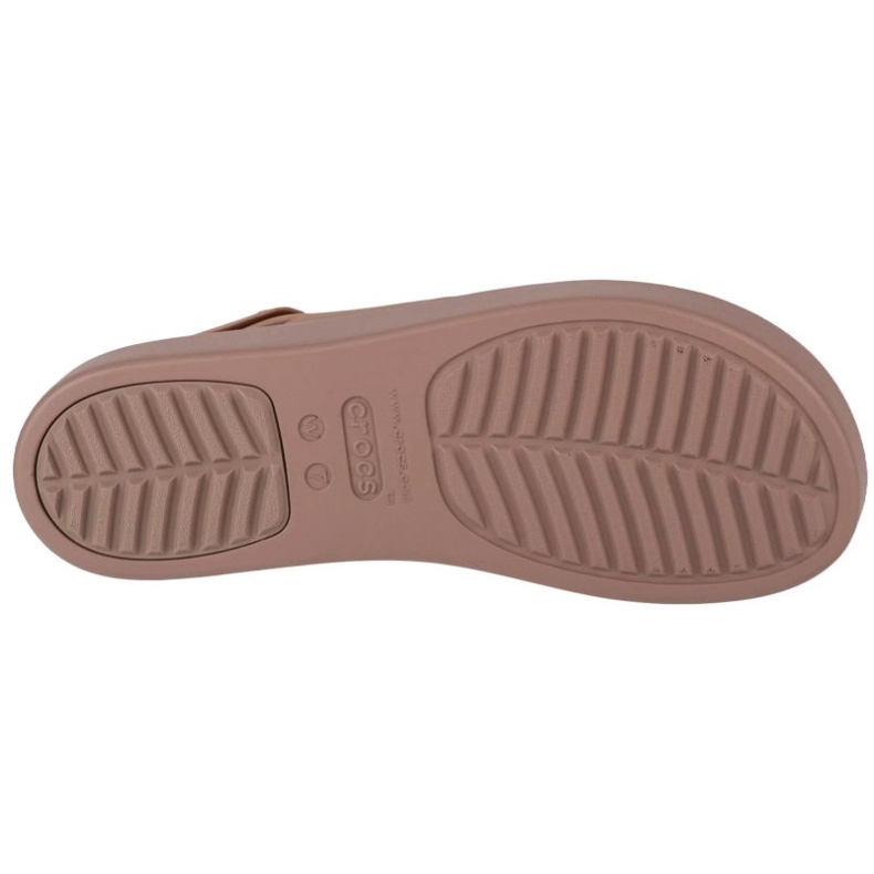 Crocs Brooklyn Low Wedge sandaalit 206453-2EL beige 4