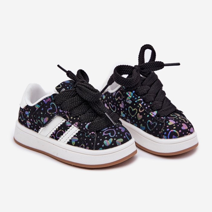 Lenkkarit lenkkarit urheilukengät mustalla sydämellä 1