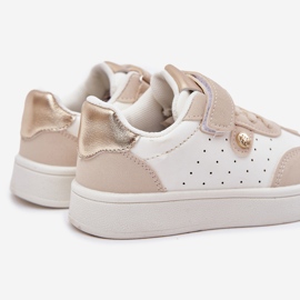 Sneakers -lenkkarit lenkkarit tarranauha beige 4