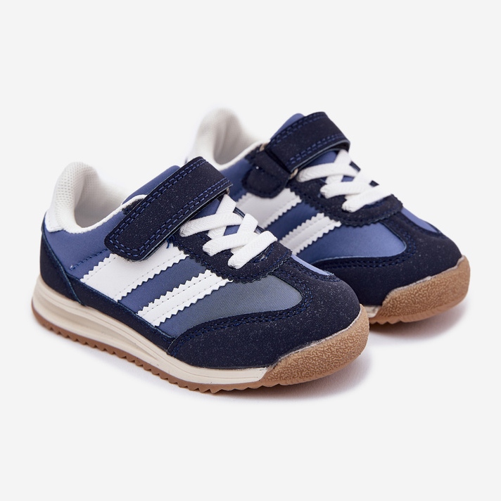 Lasten lenkkarit laivastonsiniset urheilukengät sininen 1