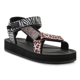 Sandaalit D.Franklin Forest High Strips Animal Print DFSH404002-ABLA musta 5