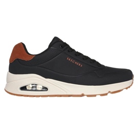 Skechers UNO sopii ilmassa 183004-BLK-kengät musta 5
