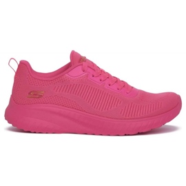 Skechers Bobs Squad Chaos-Cool Rytms 117216-NCOR -kengät vaaleanpunainen 3