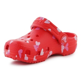 Crocs Classic Vday Clog T 209755-6ZR FLIP-FLOPS punainen 7