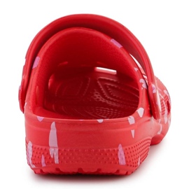 Crocs Classic Vday Clog 209754-6ZR Flip-Flops punainen 9