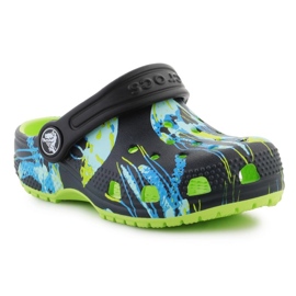 Crocs Classic Meta Scape Clog T 208456-3UF Flip Flops musta 5
