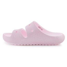 Crocs Classic Glitter Sandaali V2 209705-6W vaaleanpunainen 8