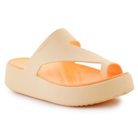 Flip-flops Crocs Getway Platform Toe Loop 210834-78Z oranssi 6