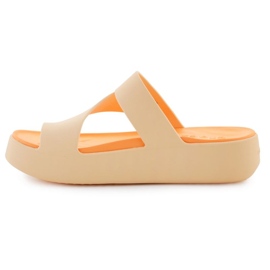 Flip-flops Crocs Getway Platform Toe Loop 210834-78Z oranssi 9