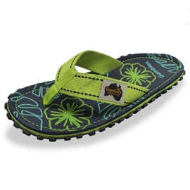 Flip-flops Gumbies Islander Flip-Flops Lime Hibiscus gu-fffisl148 vihreä 6