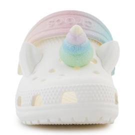 Crocs Classic Flip Flops IAM Rainbow Unicornctg 209701-0WV valkoinen 2