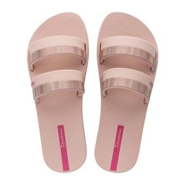 Ipanema Mesh Slide 83649 BB780 FLIP FLOPS vaaleanpunainen 3