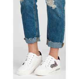 Vices Love Lace-Up tennarit valkoinen vaaleanpunainen 1