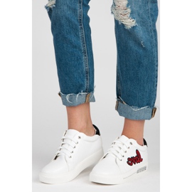 Vices Love Lace-Up tennarit valkoinen punainen 1