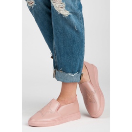 Vaaleanpunaiset Sliponit tähdellä vaaleanpunainen 2