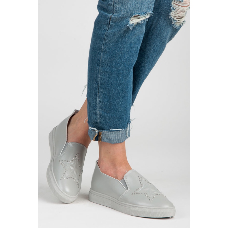 Harmaa Slipons Tähti 2