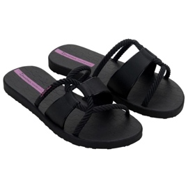 Naisten Ipanema Miversda Slidel 27232 BG830 Musta Flip -Flops 1