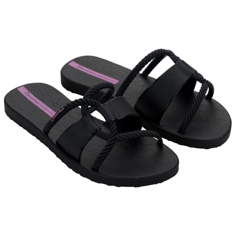Naisten Ipanema Miversda Slidel 27232 BG830 Musta Flip -Flops 1