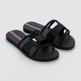 Naisten Ipanema Miversda Slidel 27232 BG830 Musta Flip -Flops 3