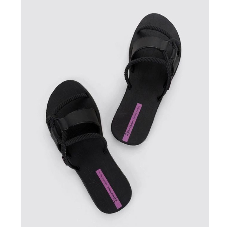 Naisten Ipanema Miversda Slidel 27232 BG830 Musta Flip -Flops 4