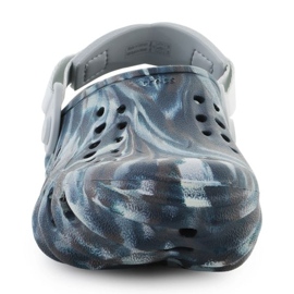 Crocs kaiku marmoroitu tukki GS 208464-0le Flip-Flops monivärinen 5