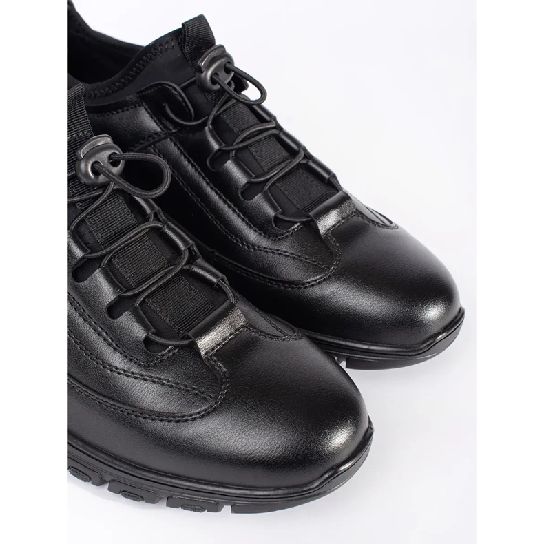 Mustat urheilukengät matalat lenkkarit 1