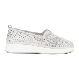 Goodin Luonnon nahasta valmistettu hopeakengät 1