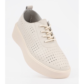 Sergio Leone Sergio kevyt taistelu leknea näyttää kengät beige 1