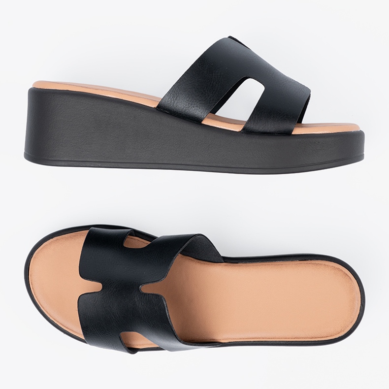 Seastar Naisten mustan alusta tossut 1