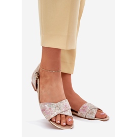 Maciejka litteät sandaalit 04614-22 beige 1