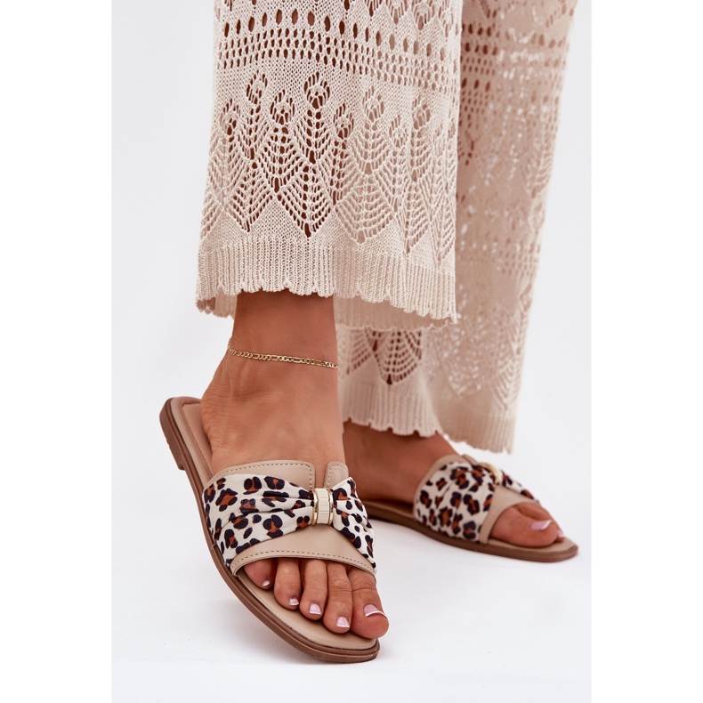 Litteät naisten läpimurtut keulan beige 2