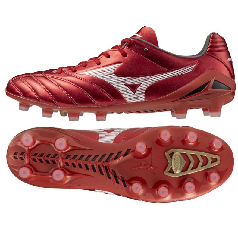 Mizuno Mizuno Neo III Pro P1Ga252260 jalkapallokengät punainen 1