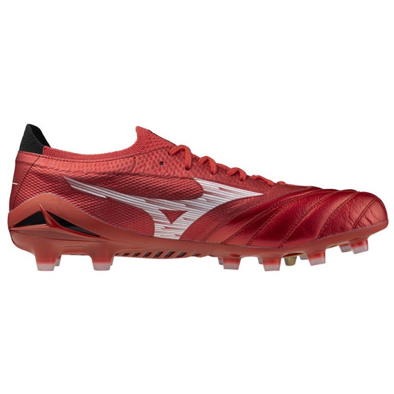 Mizuno Morelia Neo IV Beta Elite FG P1GA254260 Jalkapallokengät punainen 2