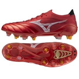Mizuno Morelia Neo IV Beta Japan Mix SG P1GC254060 Jalkapallokengät punainen 1