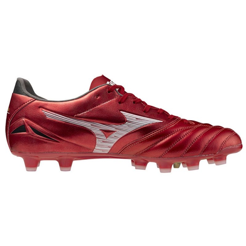 Mizuno Morelia Neo IV Pro FG P1GA253460 Jalkapallokengät punainen 2